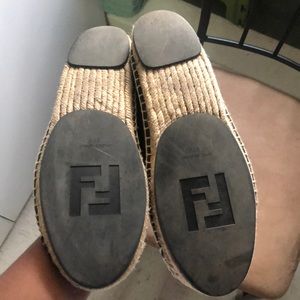 Fendi Shoes - Fendi Junia Orchid Print Satin Espadrille Fendi Shoes - Fendi Junia Orchid Print Satin Espadrille